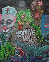 Zombie Walk by Laura Barbosa