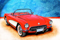 1956 Corvette by Stuart Row