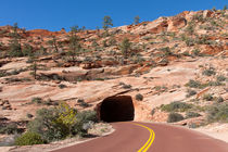 Zion Mount Carmel Highway Tunnel by John Bailey