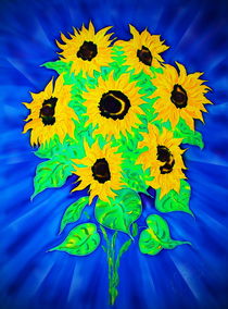 Sonnenblumen by Walter Zettl