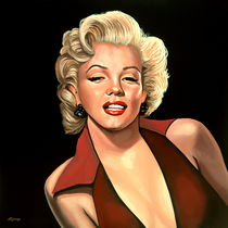 Marilyn Monroe painting 4 von Paul Meijering