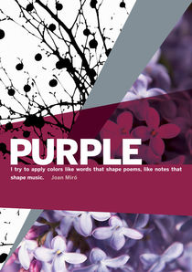 Colour Me Purple von Rene Steiner