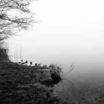 Morgennebel am See V by Cordula Maria Grahl