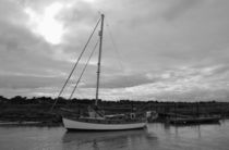 Classic Wooden Yacht by Malcolm Snook