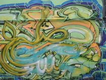 London Graffiti 2 von Malcolm Snook