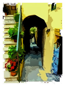 View into an italian alley 1 by brava64