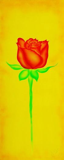 Rose 3 von Walter Zettl