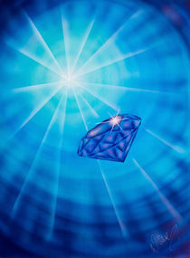 Blauer Diamant von Walter Zettl