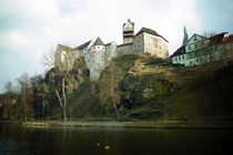 Burg Loket (Elbogen) an der Eger by Sabine Radtke