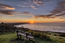 Woolacombe Bay sunset von Dave Wilkinson