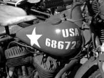 US army Motorcycle. von Robert Gipson