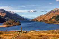 Glenfinnan Memorial and Loch Shiel by Derek Beattie
