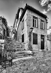 The famous Plaka in Athens, Greece by Constantinos Iliopoulos