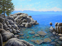 BOULDER COVE ON LAKE TAHOE by Frank Wilson