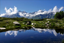 Mountain Lake von Annie Snel - van der Klok
