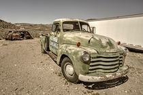 Old Green Chevy  by Rob Hawkins