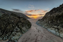 Putsborough Sands Sunset by Dave Wilkinson