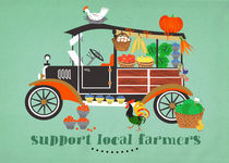 'support local farmers' by Elisandra Sevenstar