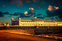 Brighton Pier At Sunset by Chris Lord