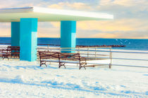 The Boardwalk In Winter von Chris Lord