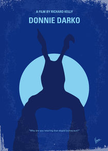 No295 My Donnie Darko minimal movie poster by chungkong
