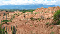 Fernsicht in der Tatacoa Wüste by reisemonster