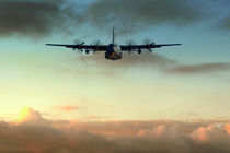C-130E Inbound by James Biggadike