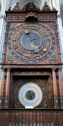 Astronomische Uhr zu Rostock von Sabine Radtke