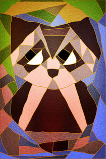 Stained Glass Owl by Angela Allwine