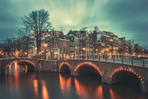Amsterdam Blue Hour II by David Pinzer