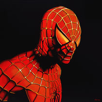 Spiderman painting by Paul Meijering