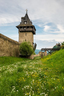 Stadtmauer Oberwesel mit Kuhhirtenturm by Erhard Hess