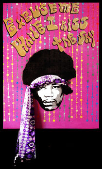 Purple Haze - Jimi Hendrix by Victor Cavalera