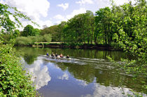 Rowing Practice, near Branston by Rod Johnson