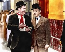 Laurel & Hardy (Thicker Than Water) by Vincent Monozlay