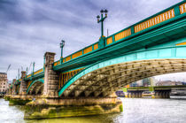 Southwark Bridge London by David Pyatt