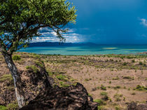 Blue Storm over Lake Baringo by Jim DeLillo