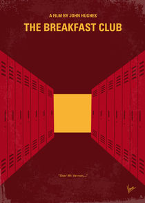 No309 My The Breakfast Club minimal movie poster von chungkong