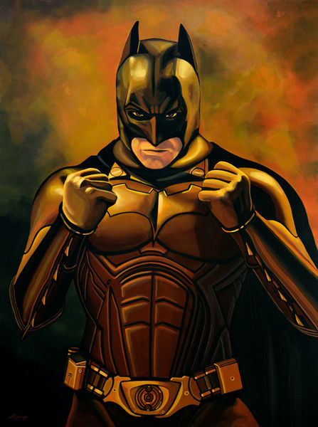 Batman-the-dark-knight-painting