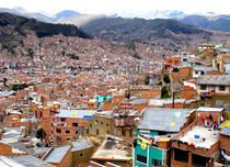 the Streets from La Paz  von reisemonster
