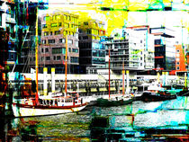 coloured Hafencity I by urs-foto-art
