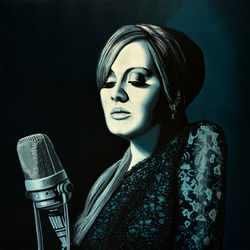 Adele-skyfall-painting