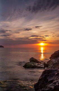 Sonnenaufgang auf Mallorca von Dennis Stracke