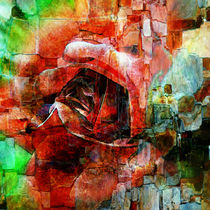abstracted rose by urs-foto-art