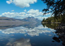 Lake Mcdonald Reflections by John Bailey