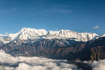 The mythical Annapurna range in Nepal by asiandream