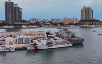 U.S. Coast Guard at Miami von John Bailey