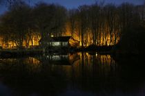 night time at the Strichen lake von fionn111