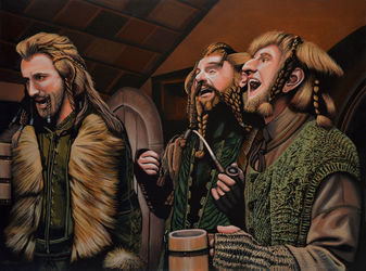 The-hobbit-dwarves-painting