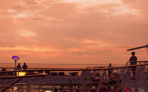 Sunset Off Cozumel by John Bailey